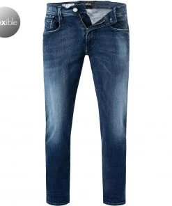 Auslauf 🎁 Replay Jeans Anbass M914Y.000.661 WI4/009 Slim Fit, Baumwoll-Stretch, Mittelblau 🛒