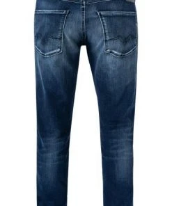 Auslauf 🎁 Replay Jeans Anbass M914Y.000.661 WI4/009 Slim Fit, Baumwoll-Stretch, Mittelblau 🛒 -Jeans Verkaufsgeschäft 376300 norm2