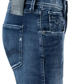 Auslauf 🎁 Replay Jeans Anbass M914Y.000.661 WI4/009 Slim Fit, Baumwoll-Stretch, Mittelblau 🛒 -Jeans Verkaufsgeschäft 376300 norm3