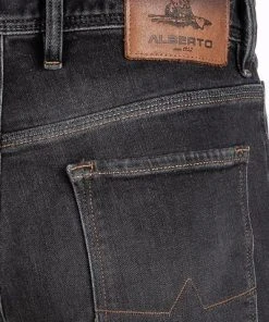 Billig 🎁 Alberto Regular Fit Pipe DS Dual FX 57371486/980 Jeans Pipe, Baumwolle T400® 10oz, Anthrazit ⌛ -Jeans Verkaufsgeschäft 377316 norm6