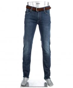 Budget 😍 Alberto Regular Fit Pipe-DS Hybrid 68671464/891 Jeans Pipe, Baumwoll-Stretch 10oz, Navy 🤩