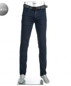 Angebote ❤️ Alberto Regular Fit Pipe Cosy Jeans 48171459/899 Jeans Pipe, Jersey 9oz, Navy 😉