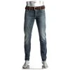 Bestes Angebot ⭐ Alberto Tapered Fit Slipe Japan Denim 69491468/848 🎉 Jeans Slipe, Baumwolle 11,5oz, Blau 🛒