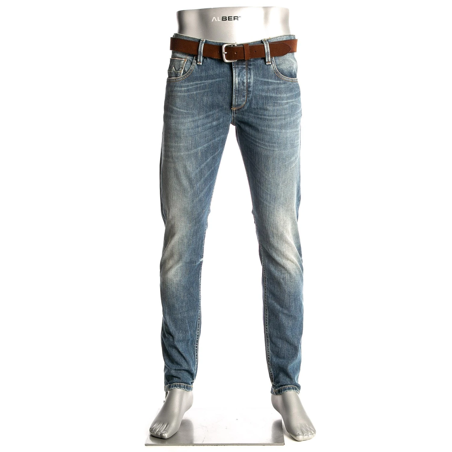 Brandneu ✨ Alberto Tapered Fit Slipe Japan Denim 69491468/818 Jeans Slipe, Baumwolle 11,5oz, Hellblau 😀 1 Brandneu ✨ Alberto Tapered Fit Slipe Japan Denim 69491468/818 Jeans Slipe, Baumwolle 11,5oz, Hellblau 😀