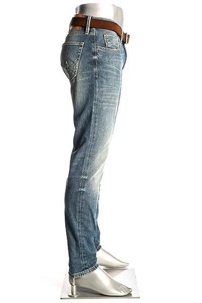 Brandneu ✨ Alberto Tapered Fit Slipe Japan Denim 69491468/818 Jeans Slipe, Baumwolle 11,5oz, Hellblau 😀 3 Brandneu ✨ Alberto Tapered Fit Slipe Japan Denim 69491468/818 Jeans Slipe, Baumwolle 11,5oz, Hellblau 😀 – Bild 3