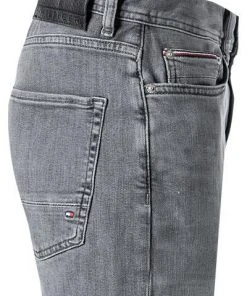 Besorgen ❤️ Tommy Hilfiger 🧨 Jeans MW0MW19894/1B6 Straight Fit, Baumwoll-Stretch, Grau 🔥 -Jeans Verkaufsgeschäft 378130 norm3