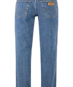 Blitzangebot ⌛ Wrangler Texas Stonewash medium denim W12133010 Jeans Texas, Regular Fit, Baumwoll-Stretch, Mittelblau 🧨 -Jeans Verkaufsgeschäft 378156 norm2