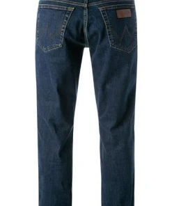 Bestes Angebot ❤️ Wrangler Texas Darkstone medium denim W12133009 🎉 Jeans Texas, Straight Fit, Baumwoll-Stretch, Dunkelblau 🌟 -Jeans Verkaufsgeschäft 378174 norm2