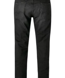 Bester Verkauf 🎁 Replay Jeans Anbass M914Y.000.573B956/098 Slim Fit, Bio Baumwoll-Stretch, Schwarz 🛒 -Jeans Verkaufsgeschäft 378891 norm2