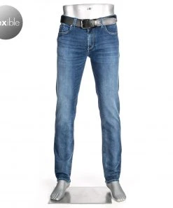 Top 10 😀 Alberto Regular Fit Pipe-DS Refibra 36271479/845 Jeans Pipe, Baumwolle T400® 11oz, Blau 🥰