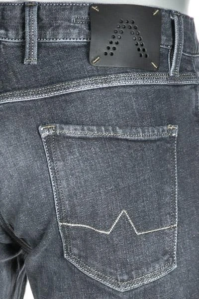 Brandneu 🌟 Alberto Tapered Fit Robin Organic 39771381/990 Jeans Robin, Bio Baumwoll-Stretch 10oz, Dunkelgrau 💯 7 Brandneu 🌟 Alberto Tapered Fit Robin Organic 39771381/990 Jeans Robin, Bio Baumwoll-Stretch 10oz, Dunkelgrau 💯 – Bild 7