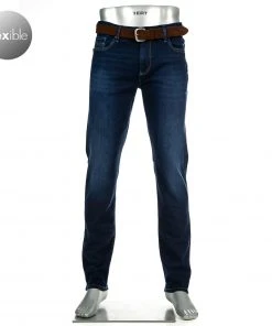 Coupon ❤️ Alberto Regular Fit Pipe DS Dual FX 57371486/890 🛒 Jeans Pipe, Baumwolle T400® 10oz, Navy ⭐