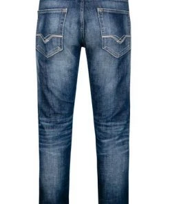 Besorgen ✔️ Replay ✔️ Jeans Grover MA972F.000.503 942/009 Bio Baumwoll-Stretch 11oz, Blau, Mittelblau 🧨 -Jeans Verkaufsgeschäft 380295 norm2