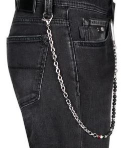 Coupon 🔔 tramarossa 21UB51980/19-80/D394/BLACKBLACKUSED Jeans, Slim Fit, Baumwoll-Stretch, Black used 🔔 -Jeans Verkaufsgeschäft 380360 norm3