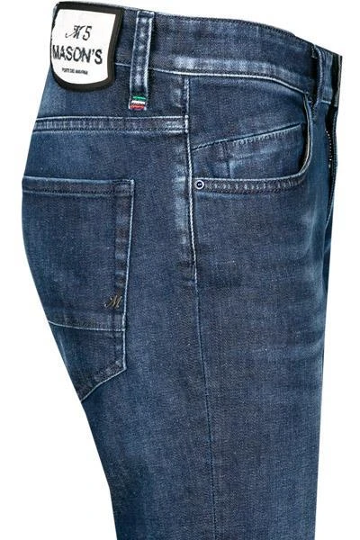 Großhandel 🥰 Mason's 👏 Jeans 35T1J3840JADF/DE11S13/006 Slim Fit, Baumwolle T400®, Dunkelblau ⭐ 4 Großhandel 🥰 Mason's 👏 Jeans 35T1J3840JADF/DE11S13/006 Slim Fit, Baumwolle T400®, Dunkelblau ⭐ – Bild 4