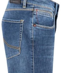 Aktion 😍 bugatti Jeans 3038D/86684/363 Baumwoll-Stretch, Jeansblau 🌟 -Jeans Verkaufsgeschäft 380467 norm3