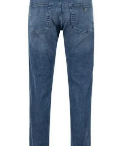 Beste Bewertungen von ✨ EMPORIO ARMANI Jeans 8N1J45/1G19Z/0942 Baumwoll-Stretch, Blau 🧨 -Jeans Verkaufsgeschäft 380525 norm2