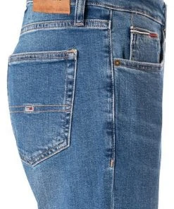 Bestes Angebot ❤️ TOMMY JEANS DM0DM11148/1A5 JEANS. Straight Fit, Baumwoll-Stretch 12,7oz, 🤩 JEANSblau ❤️ -Jeans Verkaufsgeschäft 380853 norm3
