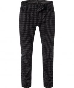 Blitzangebot ⌛ KARL LAGERFELD ⌛ Jeans 265801/0/512849/990 Baumwoll-Stretch, Schwarz gemustert, Schwarz 🔥