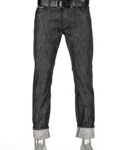 Billig 👏 Alberto Tapered Fit Slipe Japan Denim 69471468/899 Jeans Slipe, Baumwoll-Stretch 10z, Marine 🎉 -Jeans Verkaufsgeschäft 381089 norm