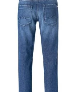 Aktion 👏 MUSTANG Jeans 1011992/5000/883 ⭐ Jeans Michigan Straight, Regular Fit, Baumwolle 12,5oz, Blau ✨ -Jeans Verkaufsgeschäft 381385 norm2