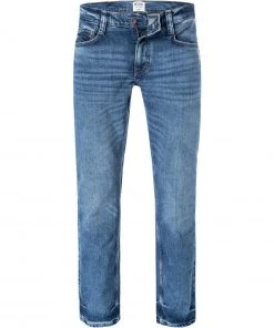 Am billigsten 🛒 MUSTANG Jeans 1012361/5000/413 Jeans Oregon Boot, Slim Fit, Baumwoll-Stretch 14oz, Blau 🧨