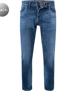 Budget ✔️ GARDEUR ⭐ Jeans TUCKER/471001/7168 Tapered Fit, Baumwolle T400® 10,50oz, Dunkelblau 🛒