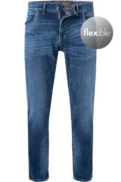Budget ✔️ GARDEUR ⭐ Jeans TUCKER/471001/7168 Tapered Fit, Baumwolle T400® 10,50oz, Dunkelblau 🛒 2 Budget ✔️ GARDEUR ⭐ Jeans TUCKER/471001/7168 Tapered Fit, Baumwolle T400® 10,50oz, Dunkelblau 🛒 – Bild 2