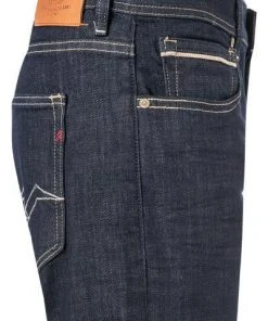 Besorgen 🎁 Replay 😉 Jeans Grover MA972.000.141 900/007 Straight Fit, Baumwolle T400® 12oz, Dunkelblau ⌛ -Jeans Verkaufsgeschäft 381659 norm3