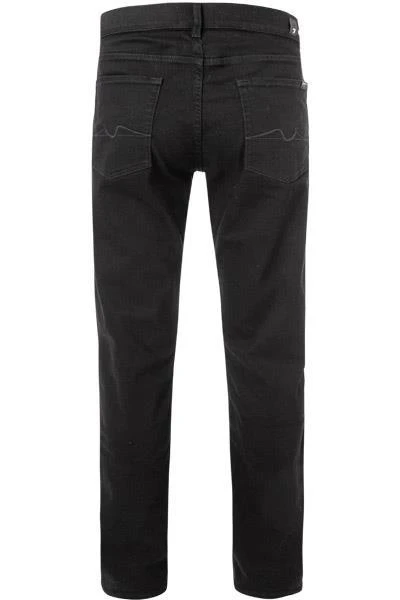 Brandneu 😀 7 for all mankind Jeans Slimmy black JSMSB820LR Baumwoll-Stretch 13oz, Schwarz ⭐ 3 Brandneu 😀 7 for all mankind Jeans Slimmy black JSMSB820LR Baumwoll-Stretch 13oz, Schwarz ⭐ – Bild 3