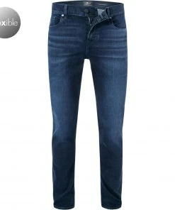 Angebote 🎉 7 for all mankind Slimmy dark blue JSMXR460LL Jeans Slimmy, Tapered Fit, Baumwolle T400® 13oz, Blau 🧨