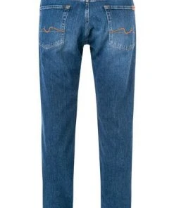 Beste Bewertungen von ✔️ 7 for all mankind Jeans Slimmy mid blue JSMSK850NV Baumwoll-Stretch 13oz, Blau 🎁 -Jeans Verkaufsgeschäft 381898 norm2