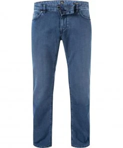 Budget ⭐ BOSS 👏 Jeans Maine 50463126/406 Regular Fit, Baumwolle T-400, Dunkelblau 🌟