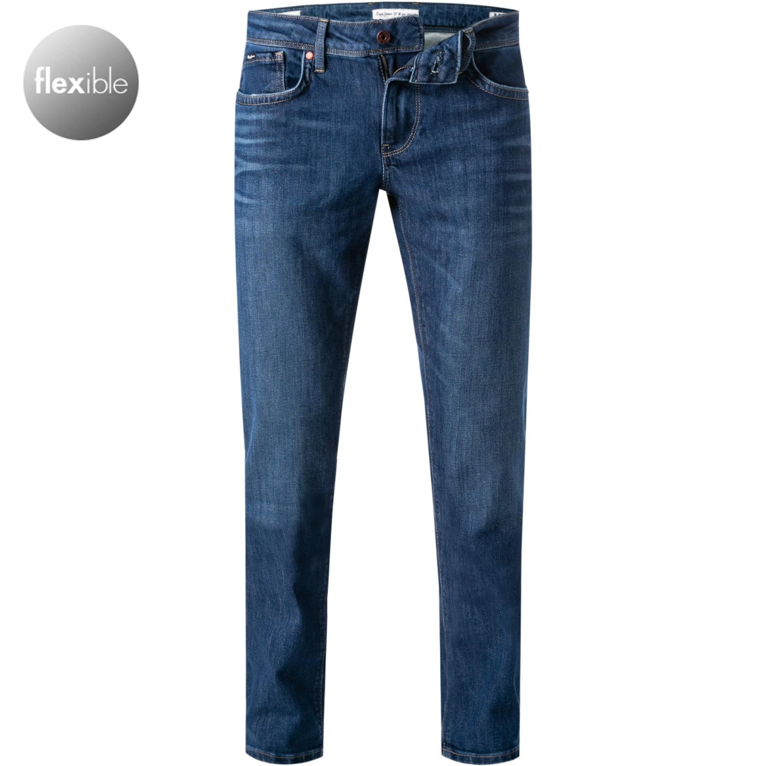 Bestpreis ⭐ Pepe Jeans Hatch PM206322VX3/000 Slim Fit, Baumwoll-Stretch, Blau 🥰 1 Bestpreis ⭐ Pepe Jeans Hatch PM206322VX3/000 Slim Fit, Baumwoll-Stretch, Blau 🥰