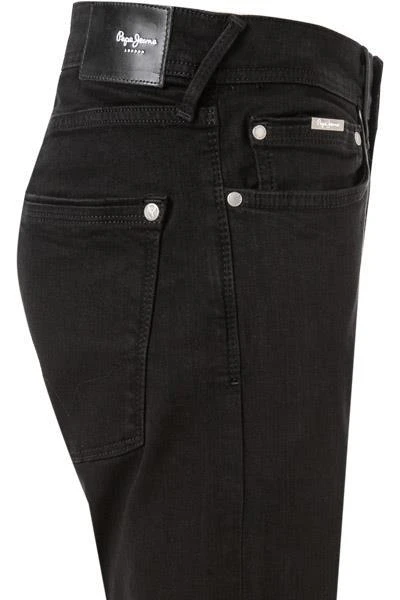 Großhandel 😉 Pepe 🛒 Jeans Stanley PM206326XE5/000 Taper Fit, Baumwoll-Stretch, Schwarz ❤️ 4 Großhandel 😉 Pepe 🛒 Jeans Stanley PM206326XE5/000 Taper Fit, Baumwoll-Stretch, Schwarz ❤️ – Bild 4