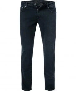 Am billigsten ⌛ HACKETT 🌟 Jeans HM212285/999 Slim Fit, Baumwoll-Stretch, Schwarz ⭐