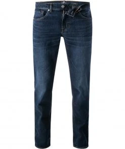 Auslauf 🔔 7 for all mankind Jeans Slimmy darkblue JSMSL390HB Baumwoll-Stretch, Dunkelblau 🌟