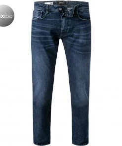 Billig 🎉 Replay Jeans Rocco M1005.000.573 Q03/007 Comfort Fit, Baumwoll-Stretch, Dunkelblau ✔️