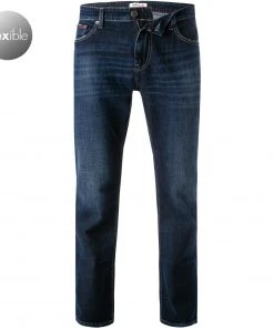 Aktion ⌛ TOMMY 🛒 JEANS 😀 JEANS DM0DM12600/1BK Regular Bootcut, Baumwoll-Stretch, Indigo ⌛