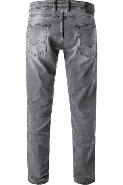 Billig ✨ Replay 🧨 Jeans Grover MA972.000.573BQ01/096 Straight Fit, Baumwoll-Stretch, Grau ⭐ 3 Billig ✨ Replay 🧨 Jeans Grover MA972.000.573BQ01/096 Straight Fit, Baumwoll-Stretch, Grau ⭐ – Bild 3