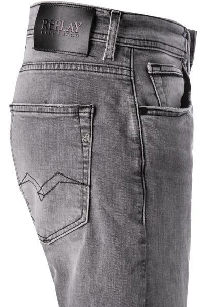 Billig ✨ Replay 🧨 Jeans Grover MA972.000.573BQ01/096 Straight Fit, Baumwoll-Stretch, Grau ⭐ 4 Billig ✨ Replay 🧨 Jeans Grover MA972.000.573BQ01/096 Straight Fit, Baumwoll-Stretch, Grau ⭐ – Bild 4