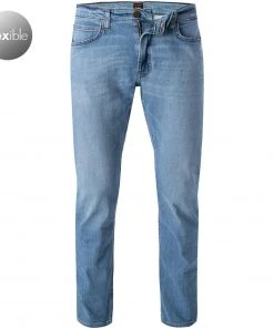 Bestes Angebot ⭐ Lee Luke worn in cody L719NLLT Jeans, Slim Tapered, Bio Baumwoll-Stretch, Hellblau 💯