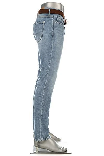 Angebote 🎉 Alberto Slim Fit Slim Organic Denim 70571381/810 Jeans, Bio Baumwoll-Stretch, Hellblau ✔️ 3 Angebote 🎉 Alberto Slim Fit Slim Organic Denim 70571381/810 Jeans, Bio Baumwoll-Stretch, Hellblau ✔️ – Bild 3
