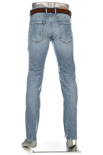 Angebote 🎉 Alberto Slim Fit Slim Organic Denim 70571381/810 Jeans, Bio Baumwoll-Stretch, Hellblau ✔️ 4 Angebote 🎉 Alberto Slim Fit Slim Organic Denim 70571381/810 Jeans, Bio Baumwoll-Stretch, Hellblau ✔️ – Bild 4