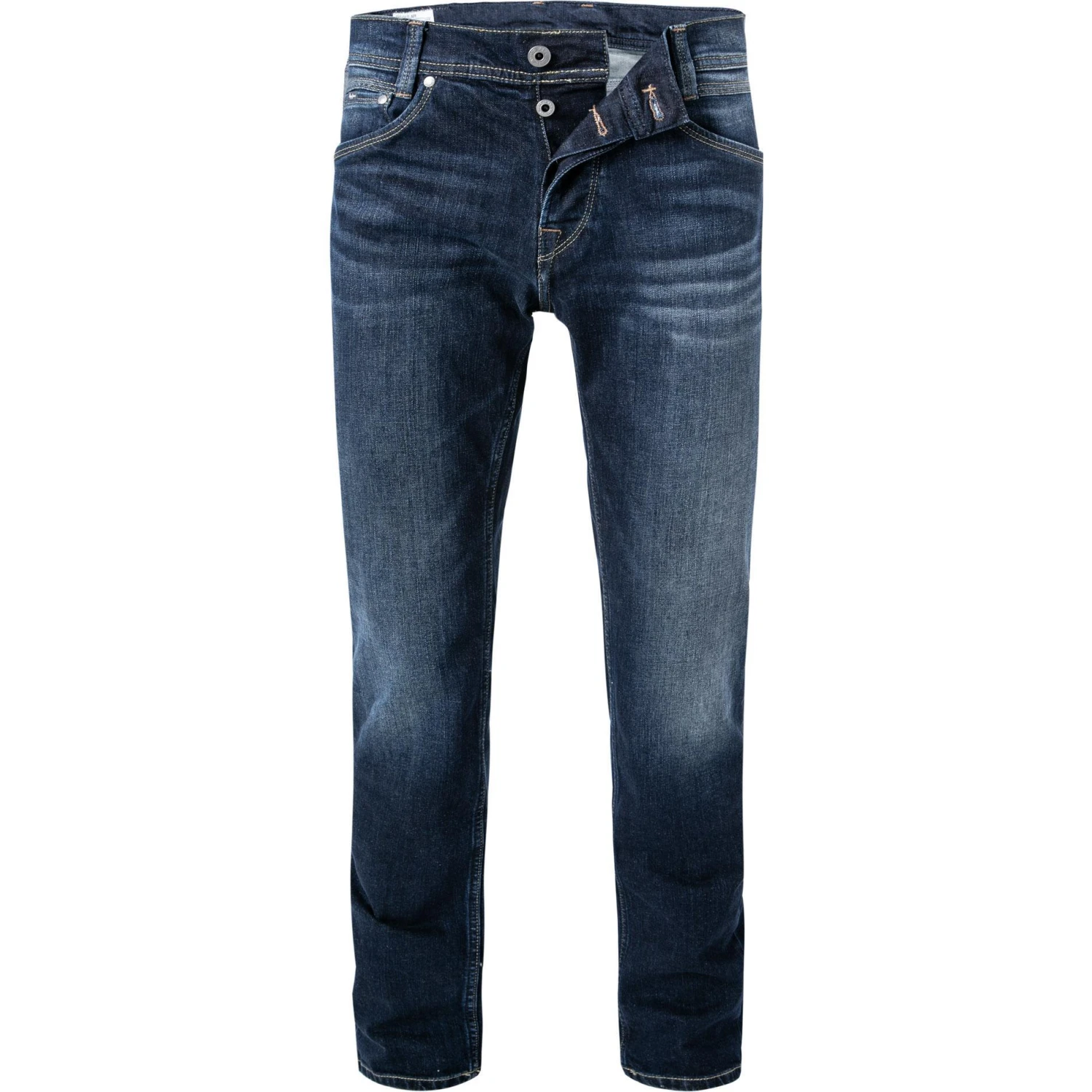 Billig 🔥 Pepe Jeans Spike PM206325Z45/000 Regular Fit, Baumwoll-Stretch, Dunkelblau 👏 1 Billig 🔥 Pepe Jeans Spike PM206325Z45/000 Regular Fit, Baumwoll-Stretch, Dunkelblau 👏