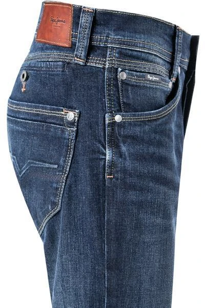 Billig 🔥 Pepe Jeans Spike PM206325Z45/000 Regular Fit, Baumwoll-Stretch, Dunkelblau 👏 4 Billig 🔥 Pepe Jeans Spike PM206325Z45/000 Regular Fit, Baumwoll-Stretch, Dunkelblau 👏 – Bild 4